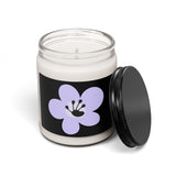 6 Month Flower Scented Soy Candle (255g) - Black