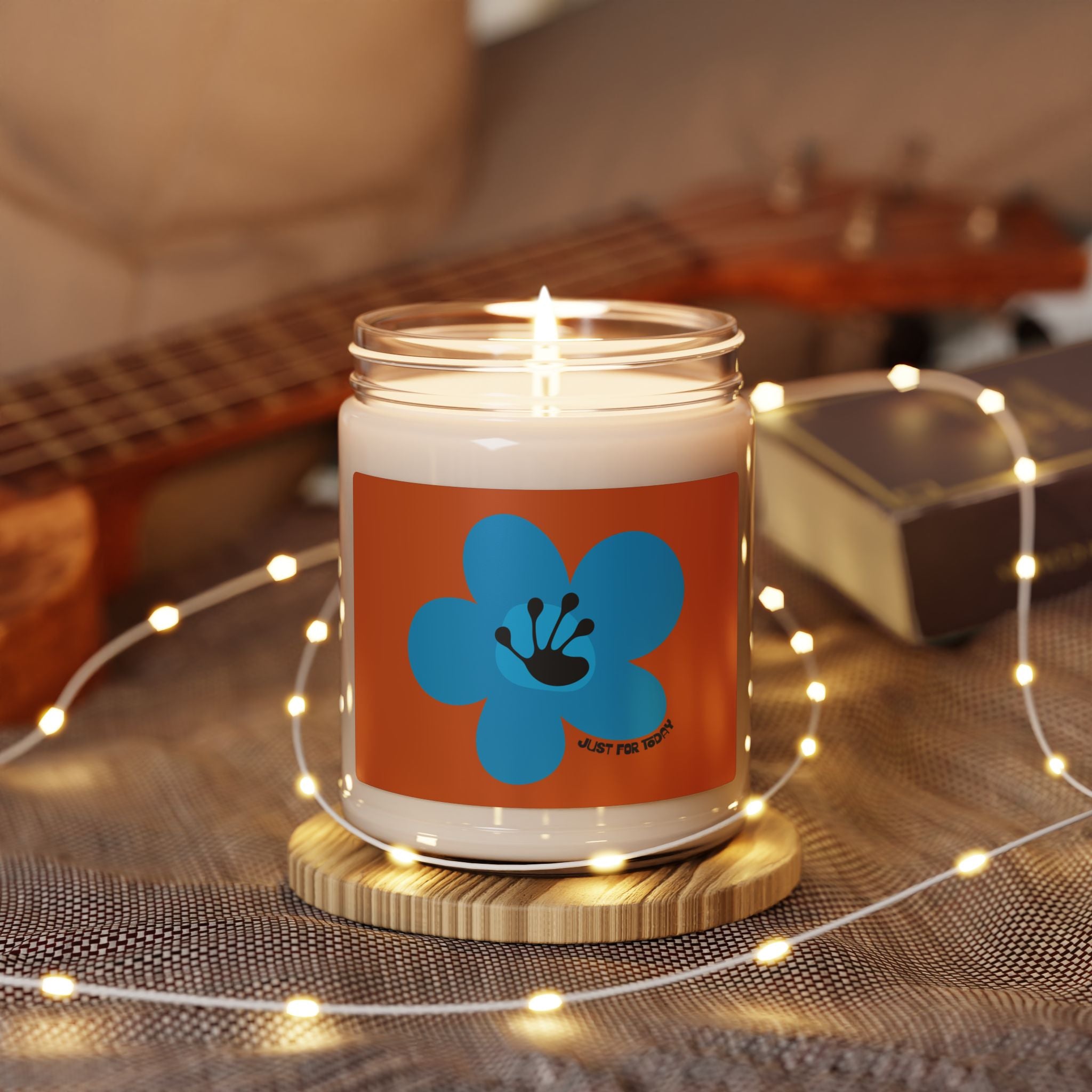Just For Today Antique Orange Scented Soy Candle (255g)