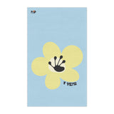 1 Year Milestone Light Blue Tea Towel