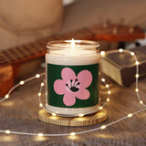 90 Day Flower Scented Soy Candle (255g) - Forest Green
