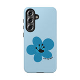 Just For Today Light Blue Tough Phone Case | Recovery Gift | Poop2Poppies™