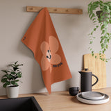 30 Day Milestone Antique Orange Tea Towel