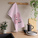 90 Day Milestone Light Pink Tea Towel