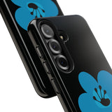 Just For Today Flower Black Tough Phone Case | Recovery Gift | Poop2Poppies™