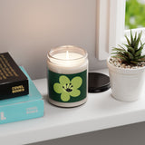 9 Month Flower Scented Soy Candle (255g) - Forest Green