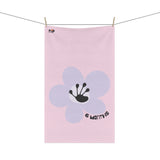 6 Month Milestone Light Pink Tea Towel