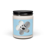 10 Year Flower Scented Soy Candle (255g) - Light Blue