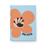30 Day Milestone Light Blue Journal