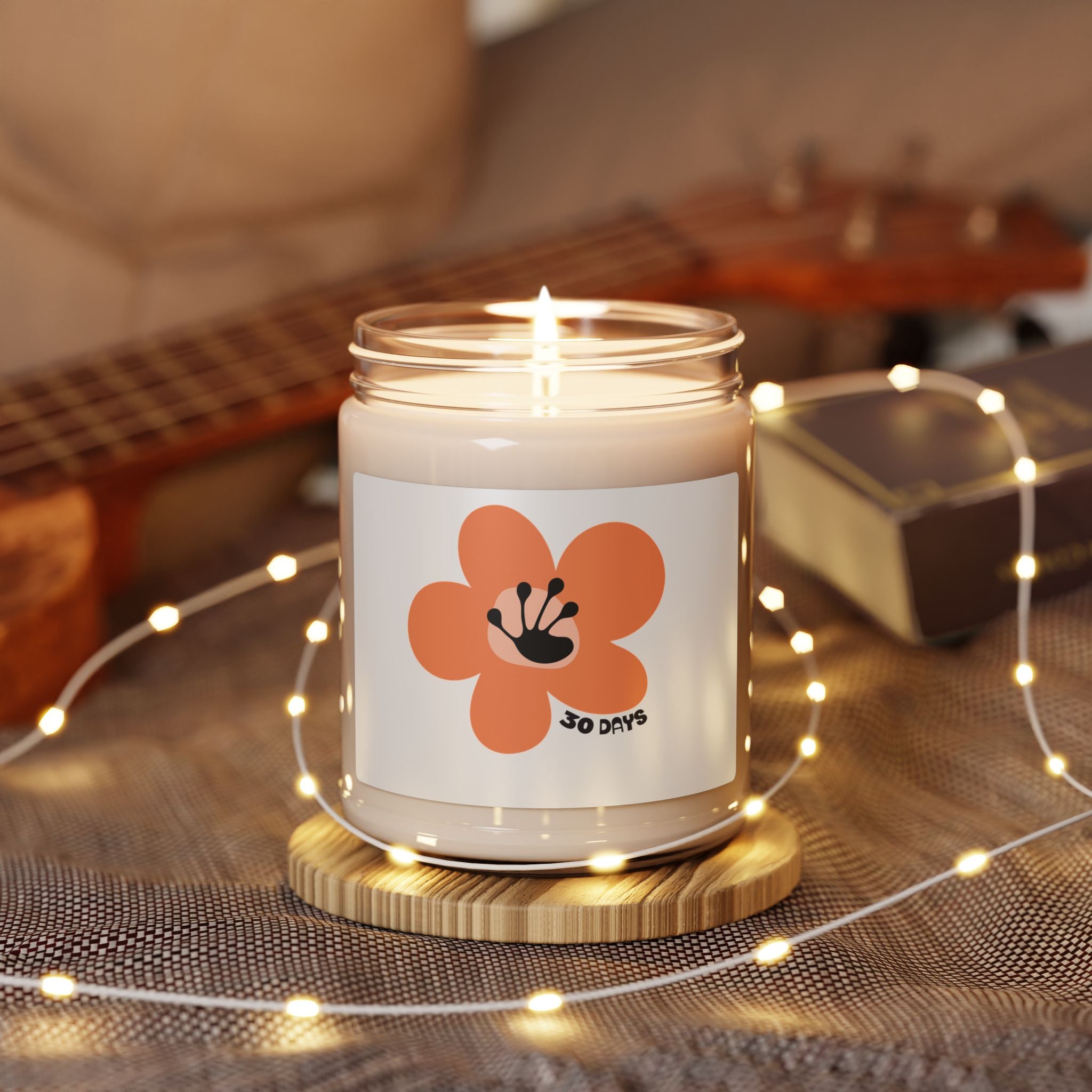 30 Day Milestone Scented Soy Candle | Recovery Gift | Poop2Poppies™