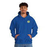 9 Month Milestone Unisex Front & Back Flower Hoodie