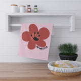 18 Month Milestone Light Pink Tea Towel