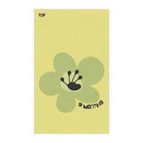 9 Month Milestone Cornsilk Tea Towel