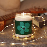 3 Year Flower Scented Soy Candle (255g) - Forest Green