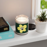 1 Year Flower Scented Soy Candle (255g) - Forest Green