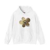 15 Year Milestone | Large Front Flower Unisex Flower Hoodie | Recovery Gift | Poop2Poppies™