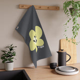 1 Year Milestone Charcoal Tea Towel