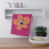 30 Day Milestone Heliconia Tea Towel