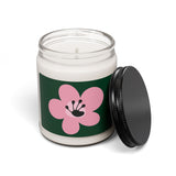 90 Day Flower Scented Soy Candle (255g) - Forest Green