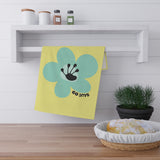 60 Day Milestone Cornsilk Tea Towel