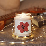 18 Month Milestone Candle | 9oz Soy Scented Candle - White | Poop2Poppies™