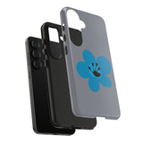 Just For Today Flower Grey Tough Phone Case | Recovery Gift | Poop2Poppies™