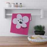 6 Month Milestone Heliconia Tea Towel