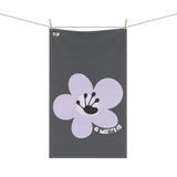 6 Month Milestone Charcoal Tea Towel
