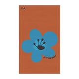 Just For Today Antique Orange Tea Towel