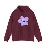 4 Year Milestone Unisex Flower Hoodie | Recovery Gift | Poop2Poppies™