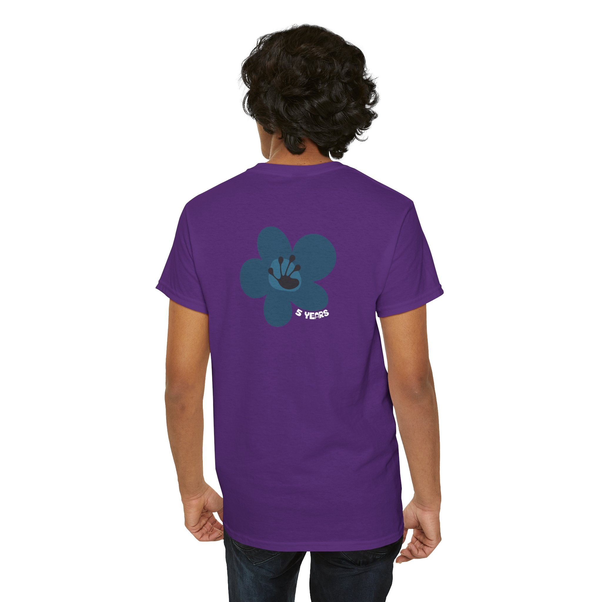 5 Year Milestone Unisex T-Shirt | Recovery Gift | Poop2Poppies™