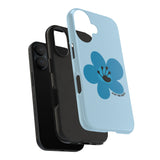 Just For Today Light Blue Tough Phone Case | Recovery Gift | Poop2Poppies™