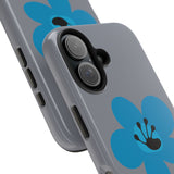 Just For Today Flower Grey Tough Phone Case | Recovery Gift | Poop2Poppies™