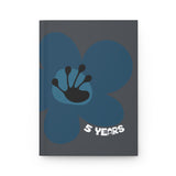 5 Year Milestone Charcoal Journal