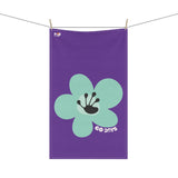 60 Day Milestone Purple Tea Towel