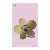 15 Year Milestone Light Pink Tea Towel