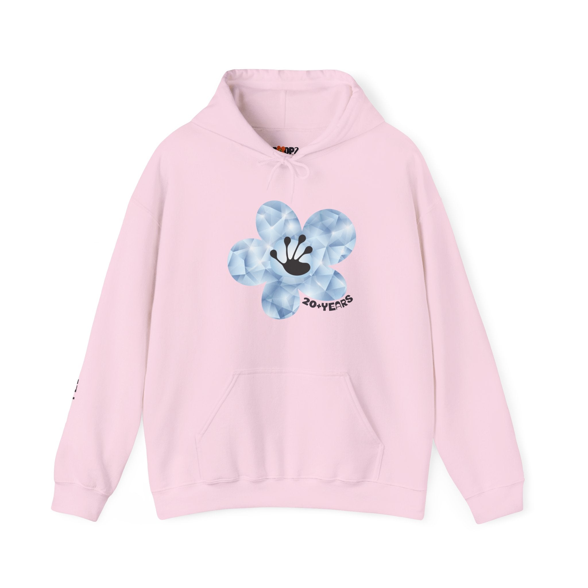 20+ Year Milestone Unisex Flower Hoodie | Recovery Gift | Poop2Poppies™