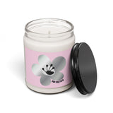 10 Year Milestone Text Scented Soy Candle (255g) - Light Pink