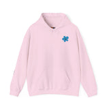 Just For Today Unisex Front & Back Flower Hoodie