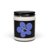 7 Year Flower Scented Soy Candle (255g) - Black