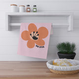 30 Day Milestone Light Pink Tea Towel