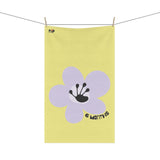 6 Month Milestone Cornsilk Tea Towel