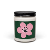 90 Day Flower Scented Soy Candle (255g) - Forest Green