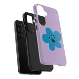 Just For Today Flower Lilac Tough Phone Case | Recovery Gift | Poop2Poppies™