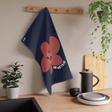 18 Month Milestone Navy Tea Towel