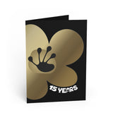 15 Year Milestone Greeting Card | Recovery Gift | Poop2Poppies™