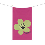 9 Month Milestone Heliconia Tea Towel