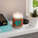 3 Year Milestone Text Scented Soy Candle (255g) - Antique Orange