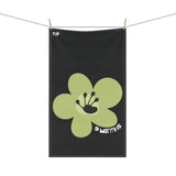 9 Month Milestone Black Tea Towel