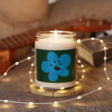 Just For Today Deep Sky Blue Scented Soy Candle (255g) - Forest Green