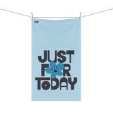 Just For Today Light Blue Tea Towel